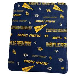 Logo Brands - Nashville Predators 50" x 60" Classic Fleece Blanket - Multicolor
