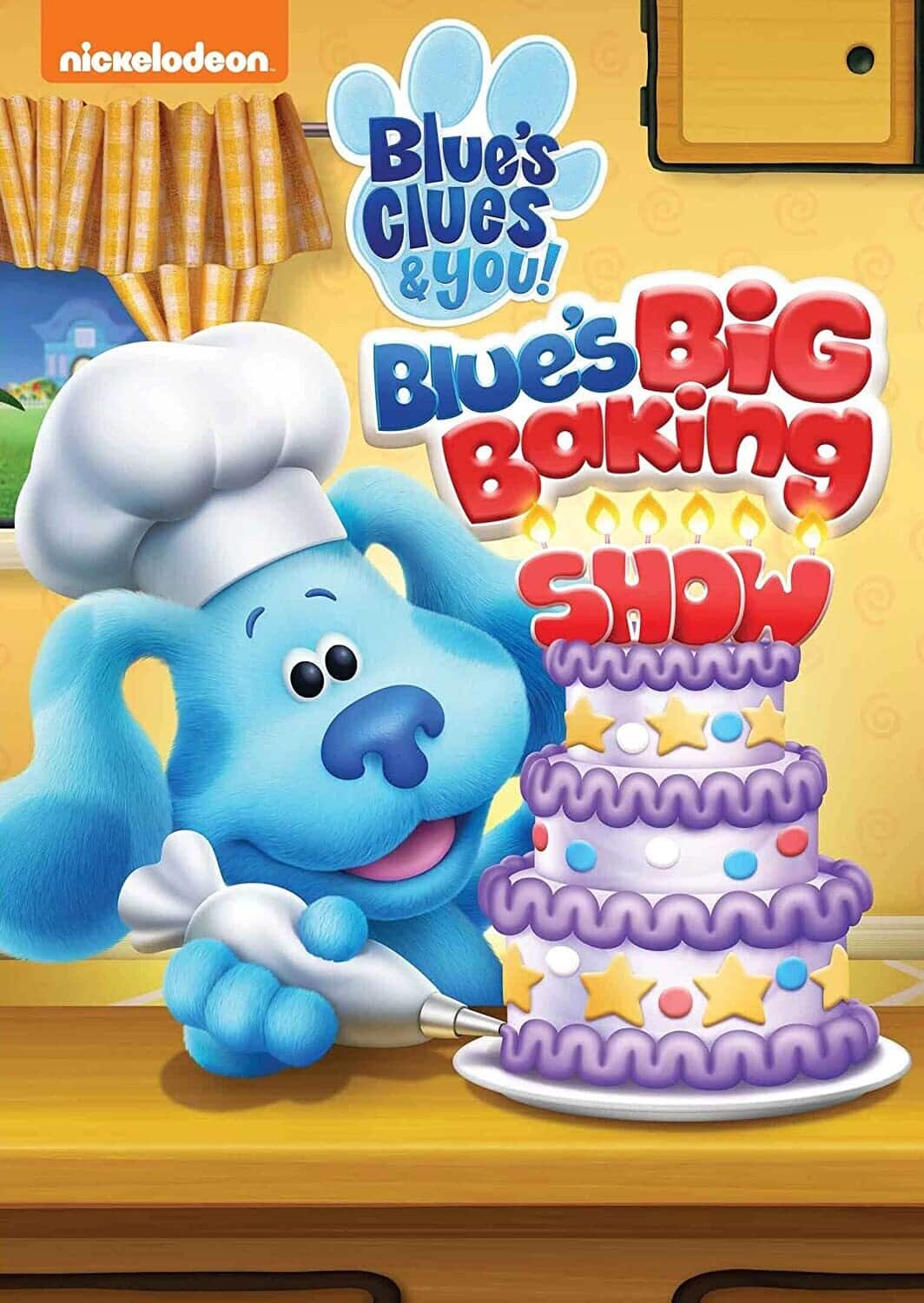 Front. Blue's Clues And You! Blue's Big Baking Show   - DVD.