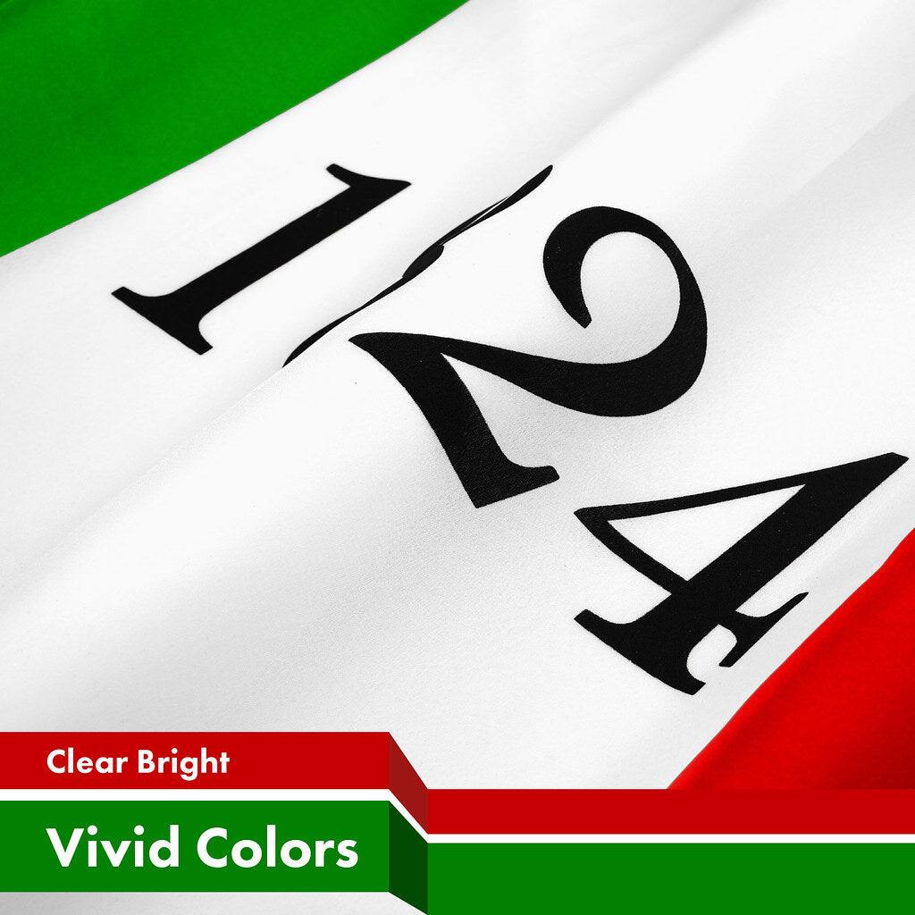 124 Clear Bright Vivid Colors