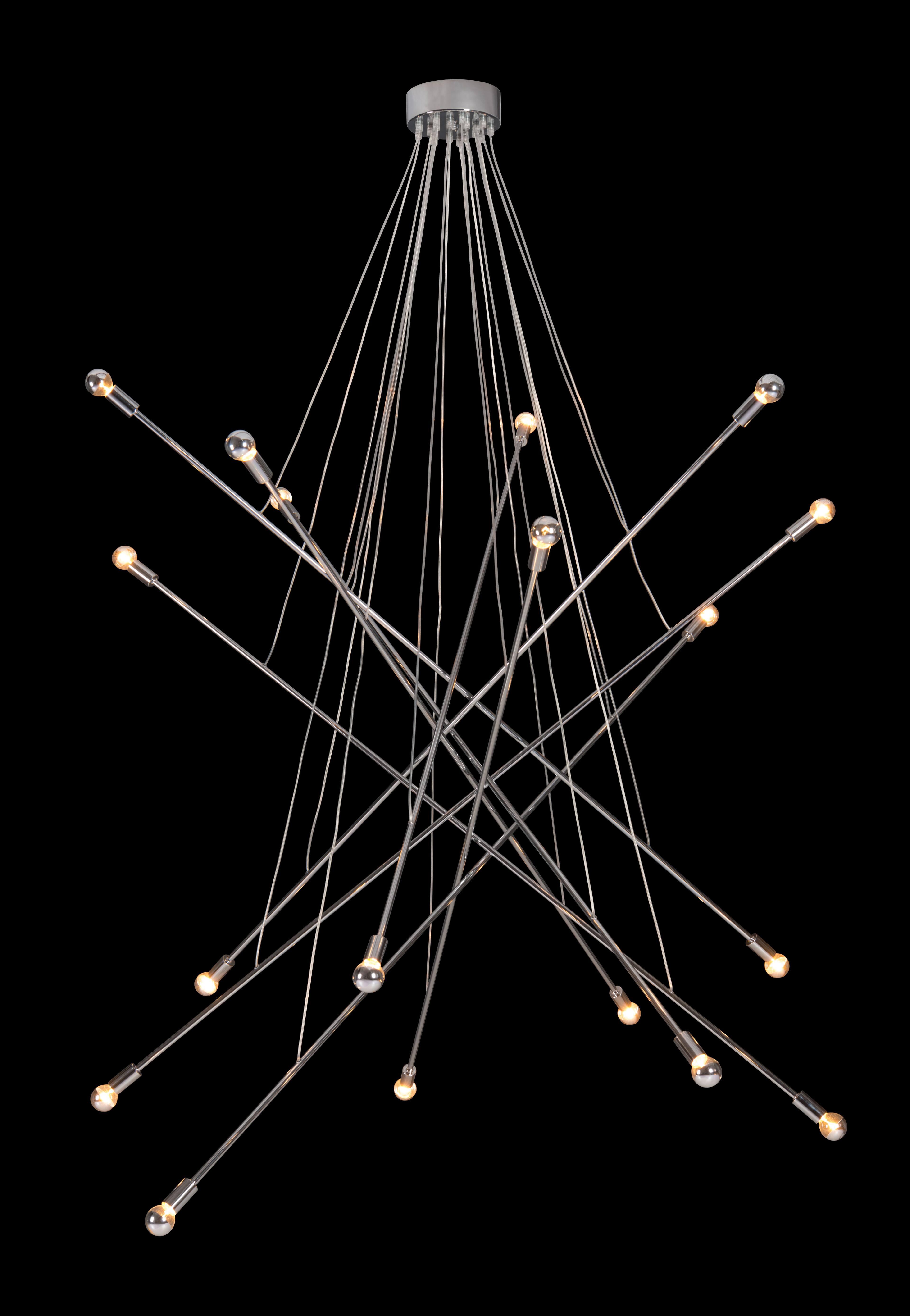 Back. Hivvago - Belief Ceiling Lamp Chrome - Chrome.