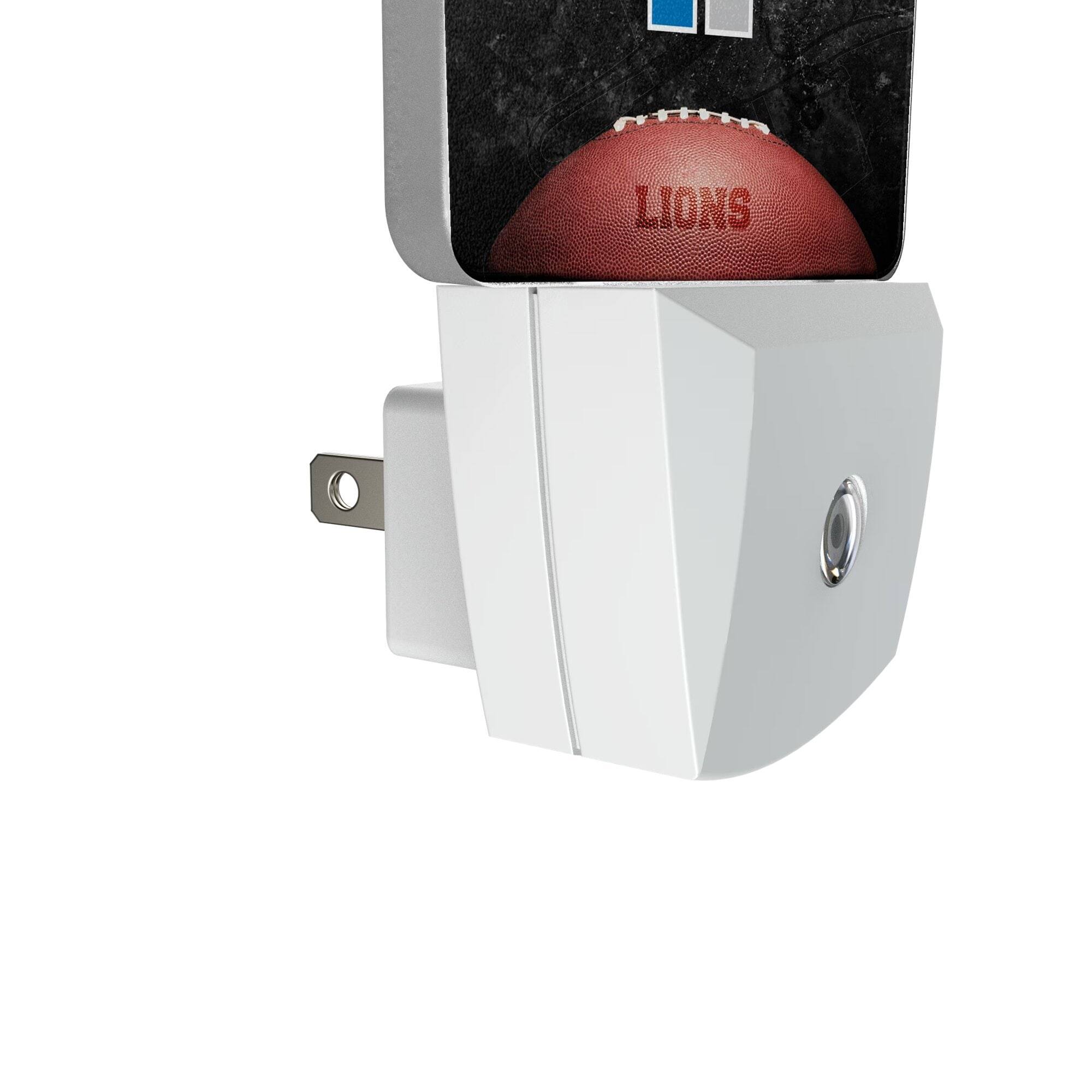 Alt View 2. Keyscaper - Detroit Lions Legendary Design Nightlight 2-Pack - Multicolor.