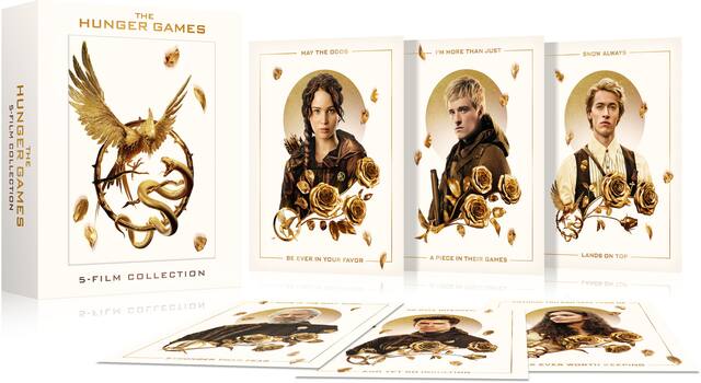 Front. The Hunger Games: 5-Film Collection - BLU-RAY.