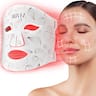Arivea - Wireless Red Light Therapy Mask for Face, Rechargeable NIR LED, Home & Travel - White