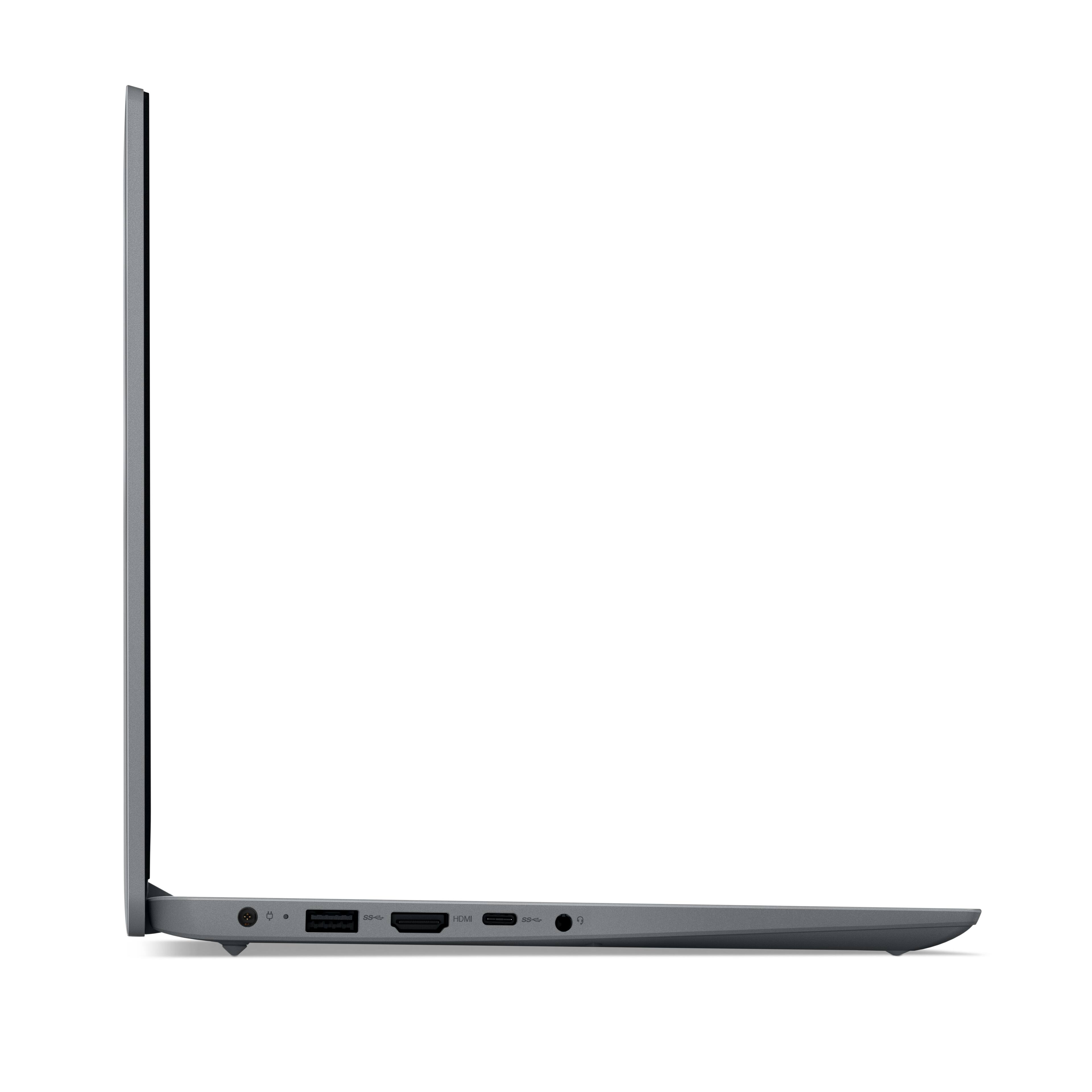 Alt View 13. Lenovo - Ideapad 1 14.0" HD Laptop - Celeron N4020 with 4GB Memory - 64GB eMMC - Cloud Grey.