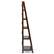 Alt View 15. Simpli Home - Acadian Wide Ladder Shelf Bookcase - Brunette Brown.