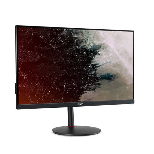 Back. Acer - Nitro XV272U R3 – 27" WQHD (2560x1440) Gaming Monitor, 165Hz, IPS Panel, FreeSync - Black.