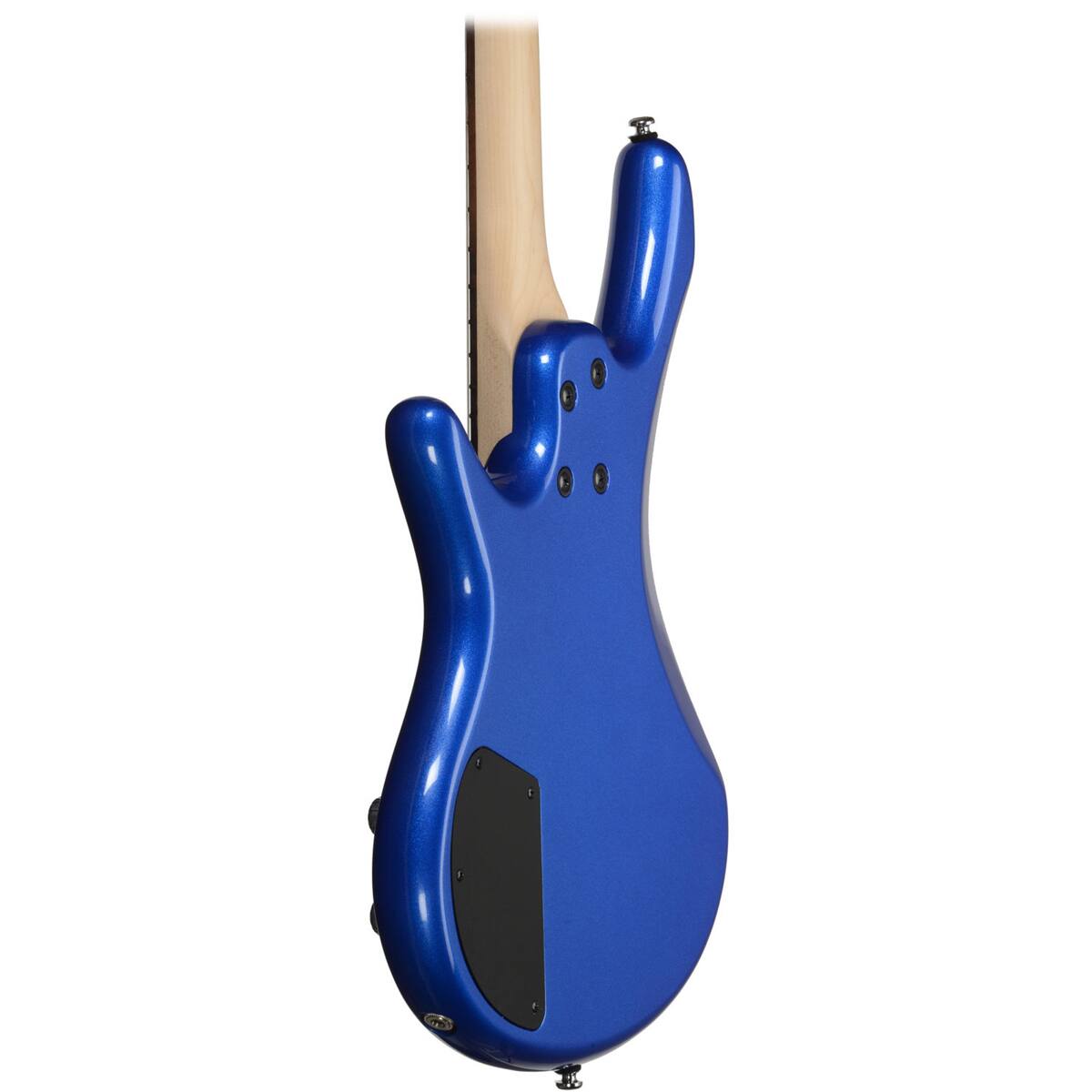 Alt View 3. Ibanez - Ibanez miKro Series GSRM20 Electric Bass Guitar, Starlight Blue.