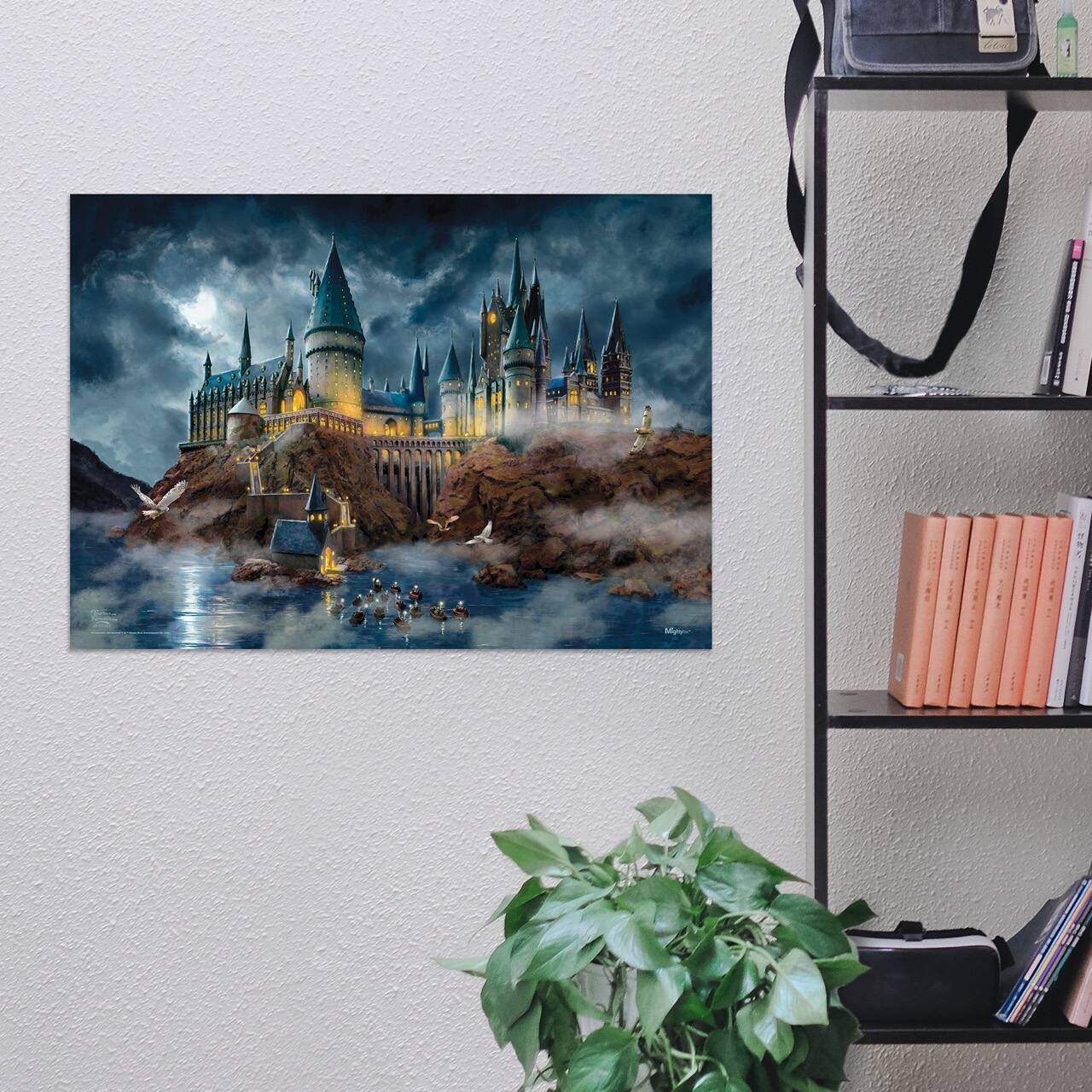 Left. Trend Setters - Harry Potter™ TKS (Hogwarts Castle) MightyPrint™ Wall Art - Multicolor.
