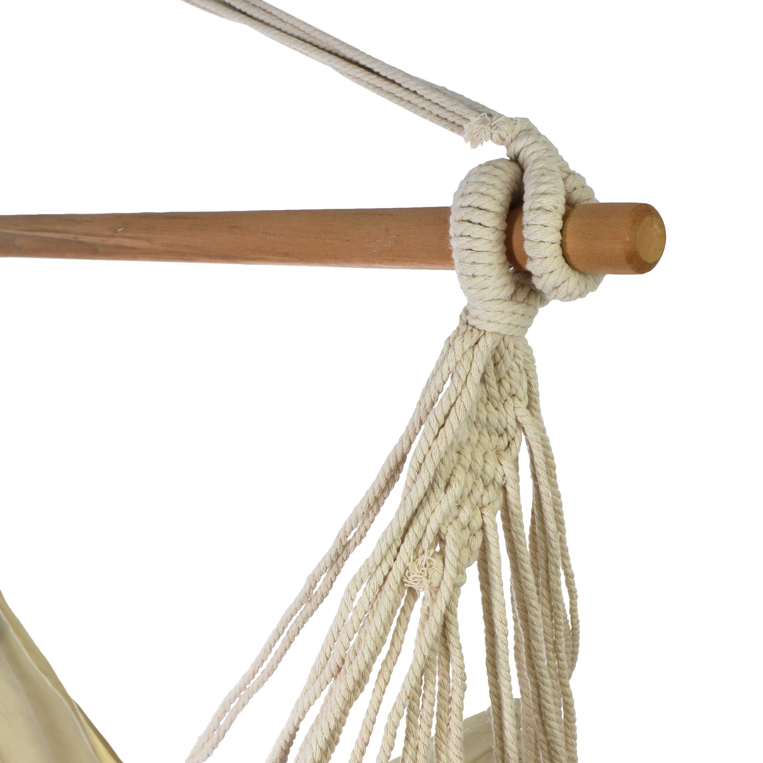 Alt View 4. Elevon - Hanging Hammock Swing Chair for Indoor & Outdoor Use.