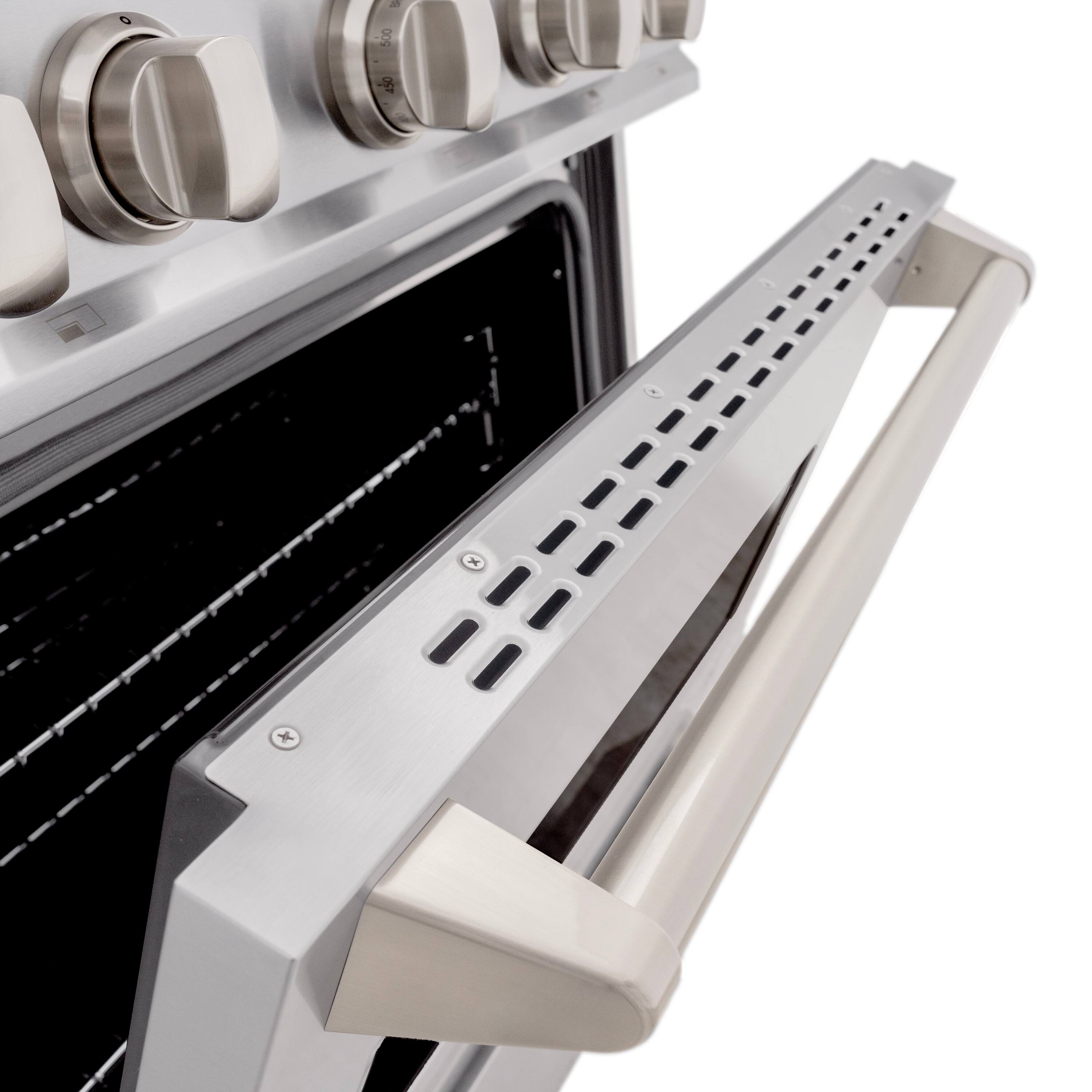 The text on the image reads "500 450 X x". This is likely a reference to the oven's temperature settings. The first number "500" represents the maximum temperature setting, while the second number "450" represents the minimum temperature setting. The "X" could be a symbol for the oven's broiler function, and the "x" could be a typo or an error in the text.