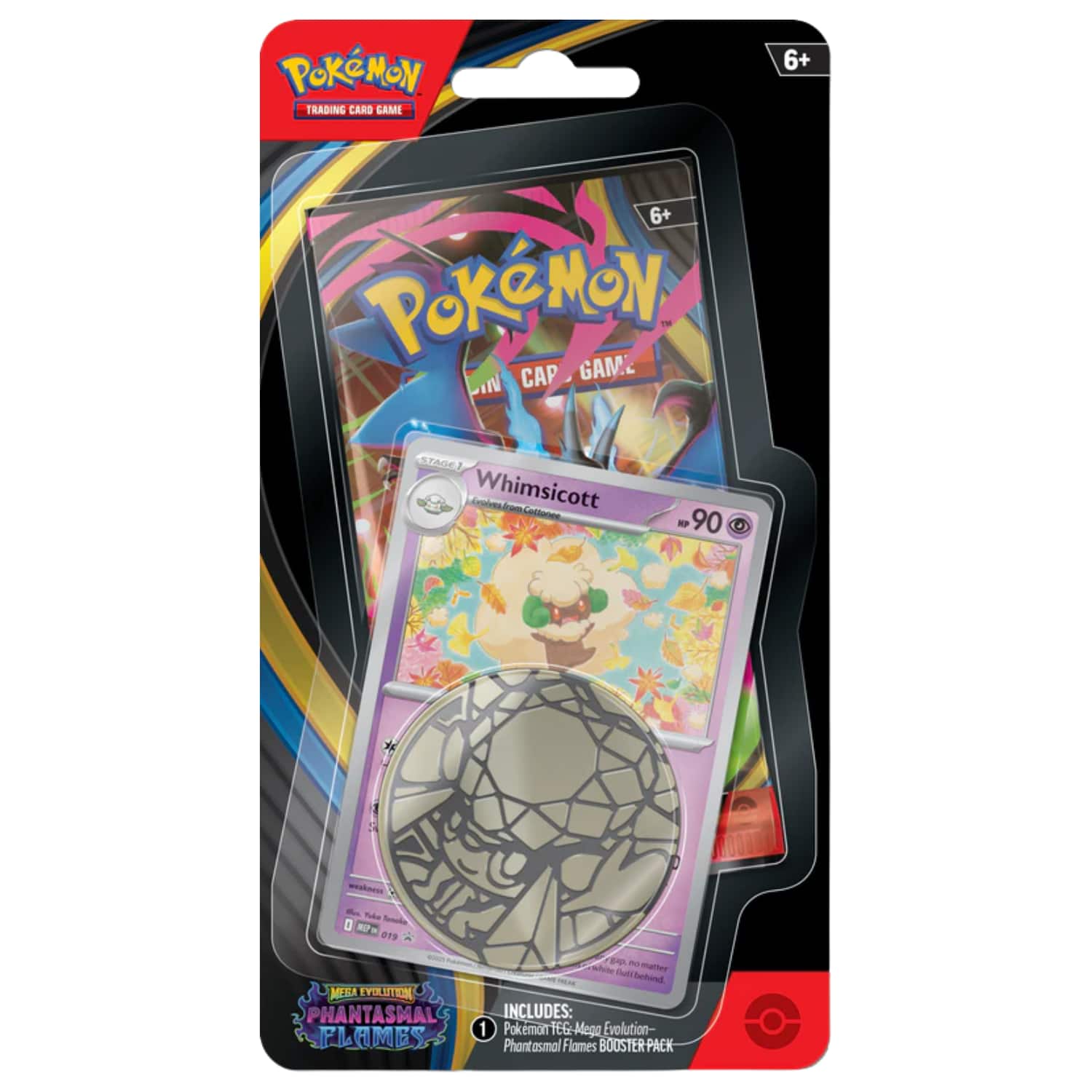 Pokémon - ME2 Phantasmal Flames Checklane Blister | Whimsicott