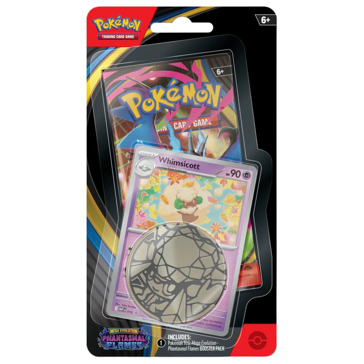 Pokémon - ME2 Phantasmal Flames Checklane Blister | Whimsicott