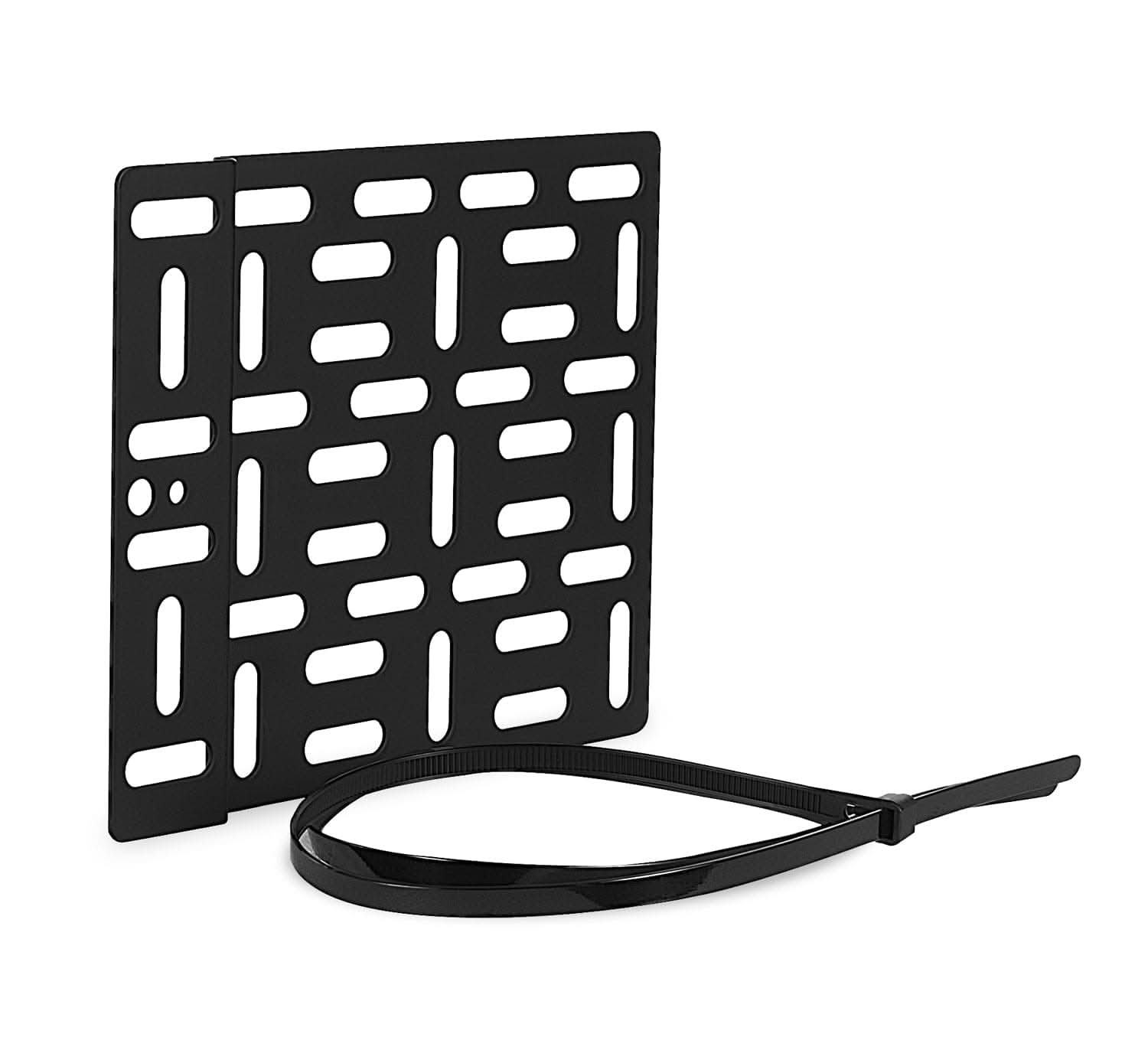 Alt View 2. Mount-It! - Streaming Device TV Mount for Secure Placement of Roku, Fire TV, Apple TV, and Other Media Players - Black.