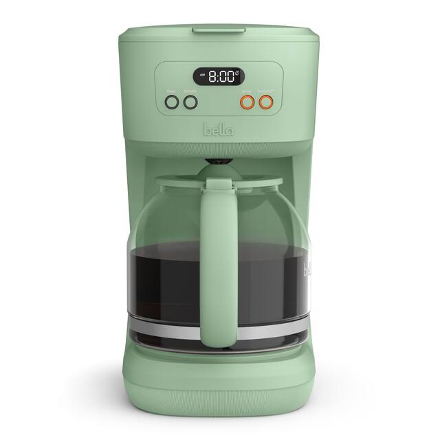 Bella - 12-Cup Programmable Coffee Maker - Seaglass