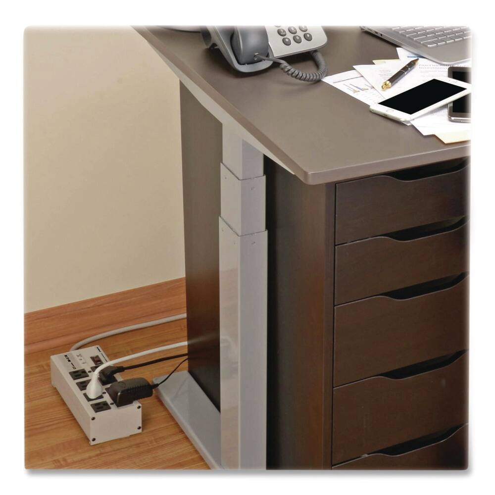 Back. Tripp Lite - Tripp Lite ISOBAR825ULTRA Isobar 3,840 Joules 25 ft. Cord 8 AC Outlets Surge Protector - Light Gray - Light Gray.