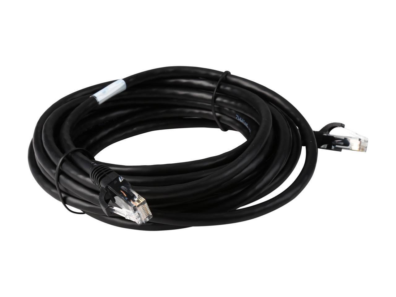 Alt View 1. Cables to Go - C2G 22014 Cat6 Cable - Snagless Unshielded Ethernet Network Patch Cable, Black (15 Feet, 4.57 Meters).