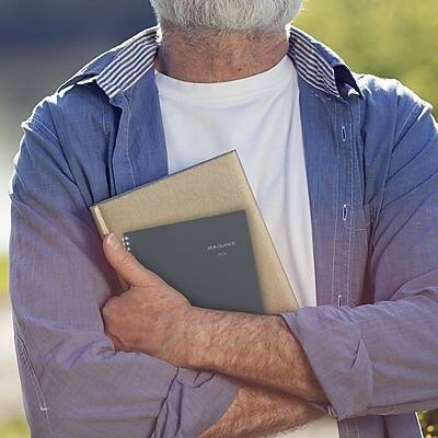 Alt View 7. AT-A-GLANCE - 2026 DayMinder 5" x 8" Weekly & Monthly Planner, Plastic Cover, Gray - Gray.