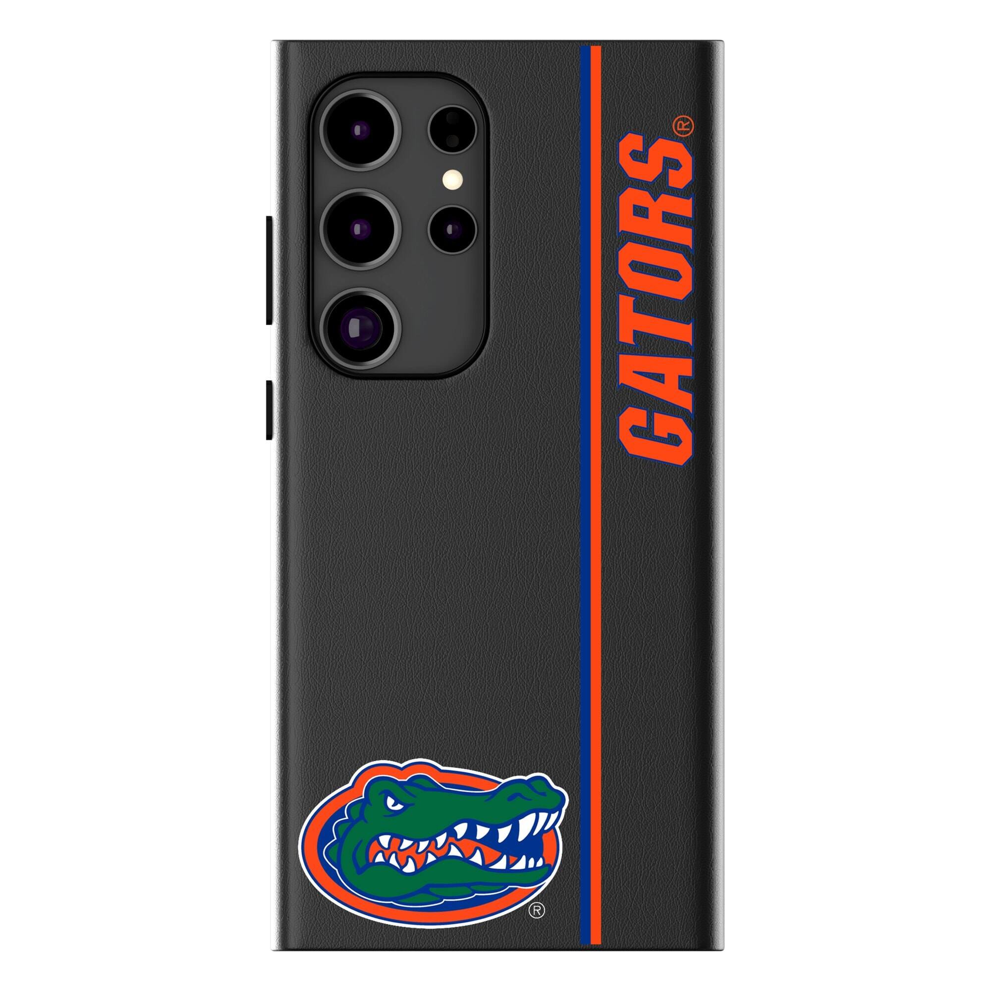 Front. Keyscaper - Florida Gators Galaxy Magnetic Bump Case - S25 - Black.