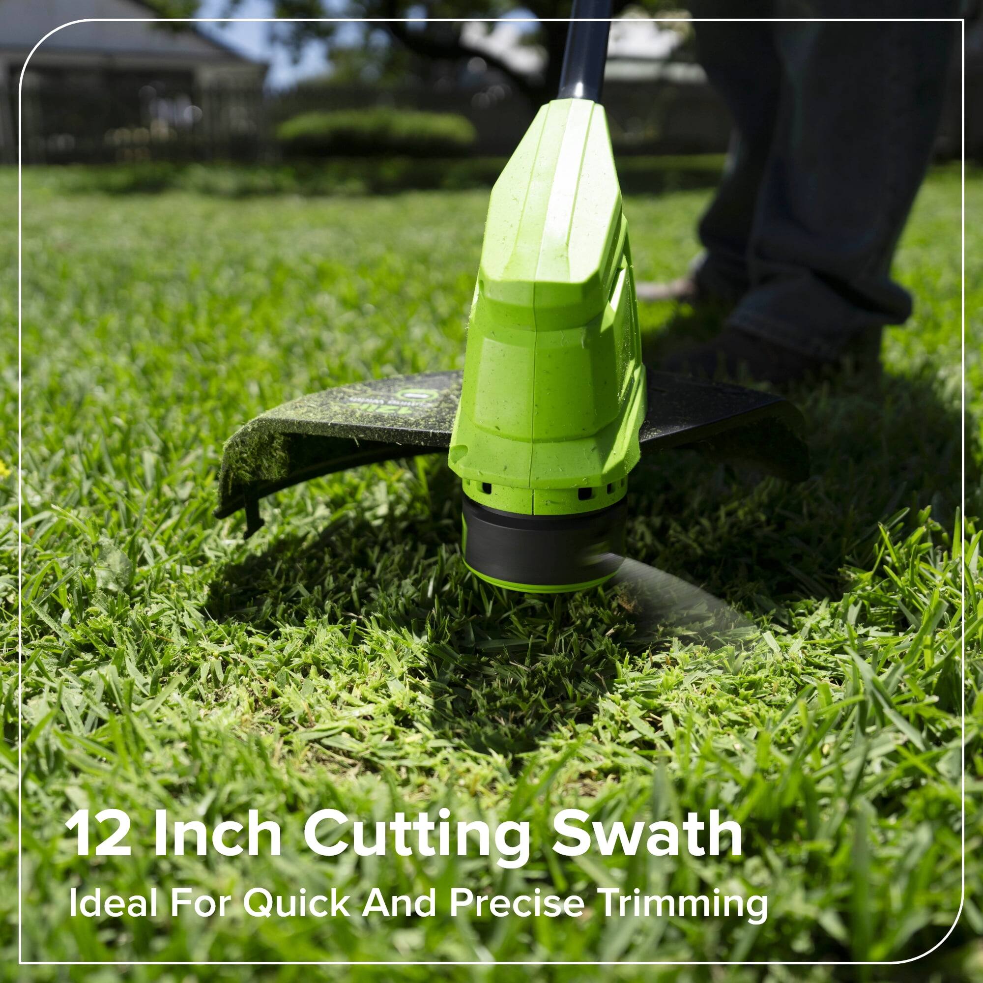 12 Inch Cutting Swath  
Ideal For Quick And Precise Trimming