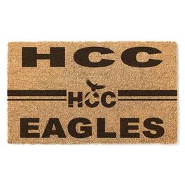 Jardine - Houston Community College 18" x 30" Team Logo Doormat - Brown