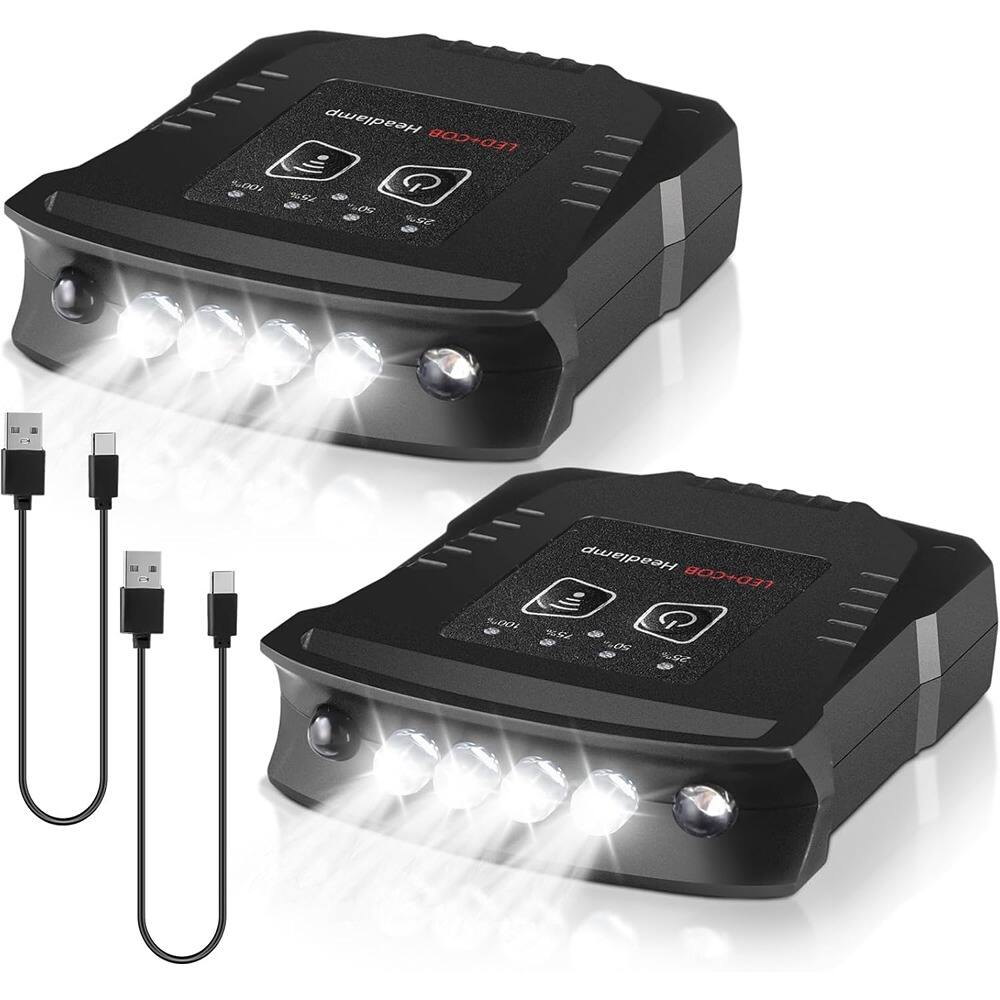 Headlamp LED+COB

- USB Power
- 100%
- 60%
- 20%
- 0%