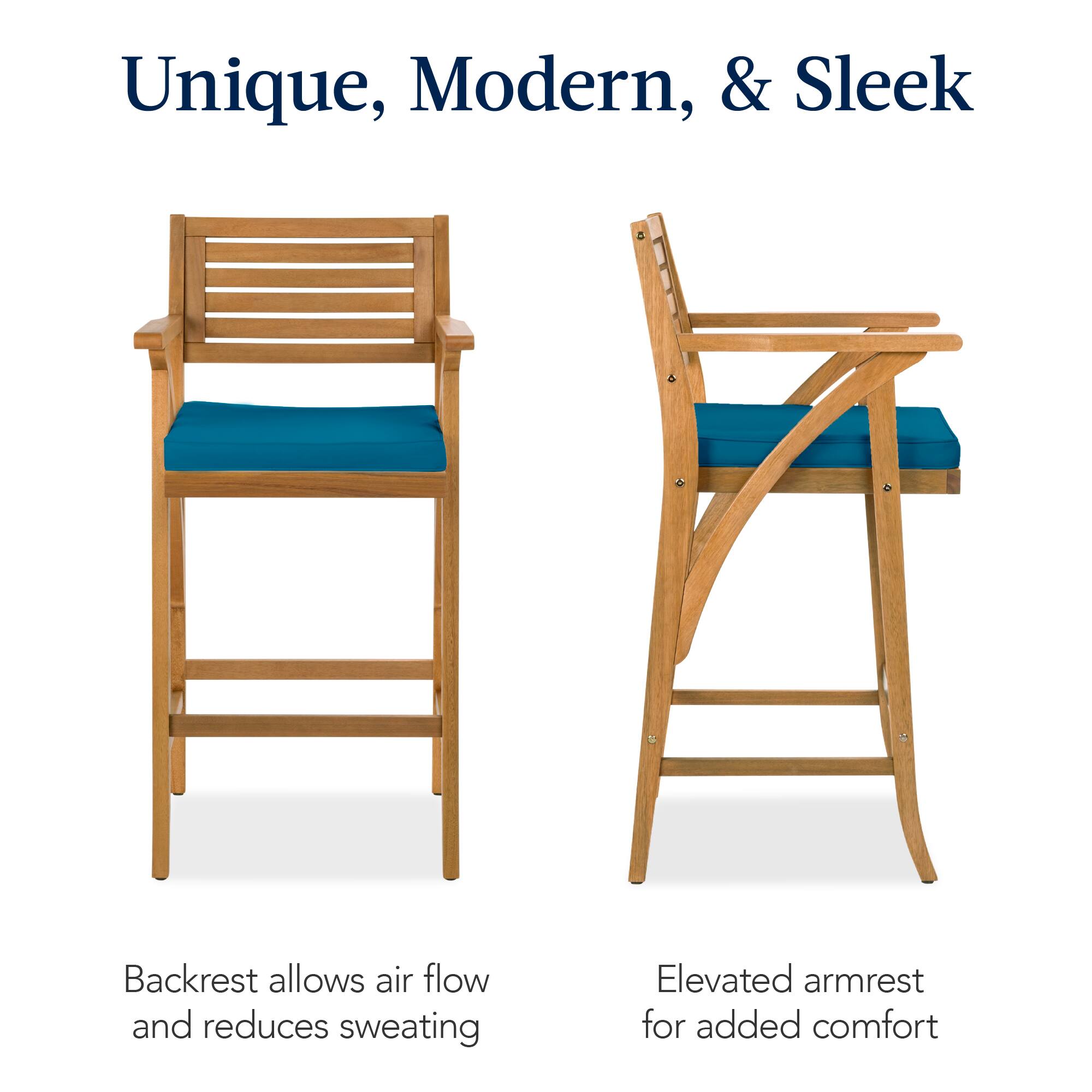 Unique, Modern, & Sleek

Backrest allows air flow and reduces sweating

Elevated armrest for added comfort