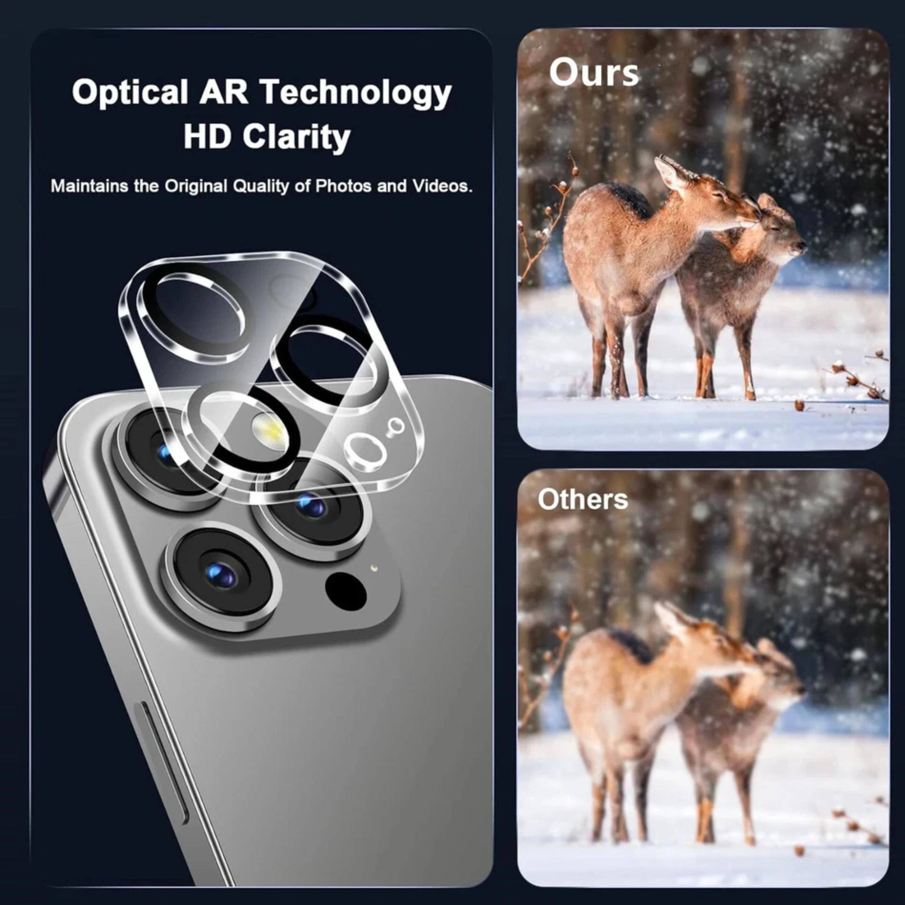 Optical AR Technology  
HD Clarity  
Maintains the Original Quality of Photos and Videos.

Ours

Others