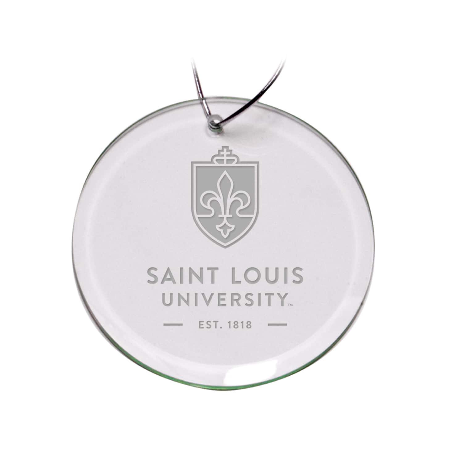 Jardine - Saint Louis Billikens 3'' Glass Round Ornament - Multicolor