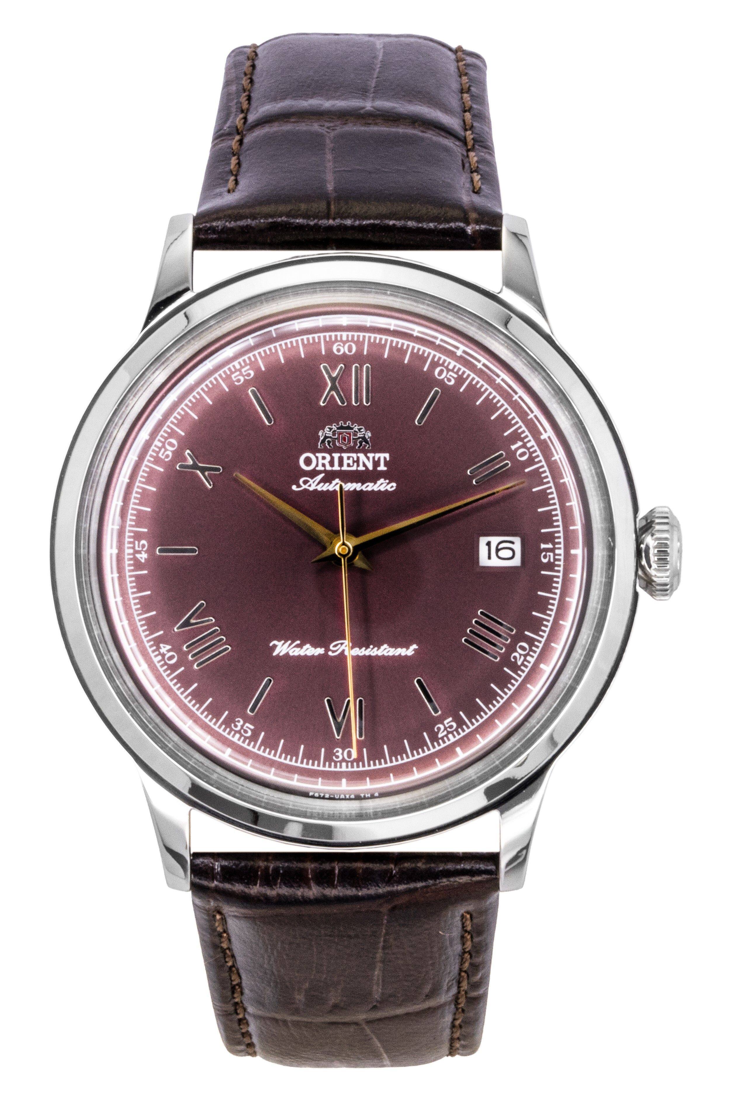 60 55 XII 05 I I D 50 ORIENT 10 X Automatic = 45 16 15 40 VIII Water Resistant 100U 20 I VI I 35 25 30