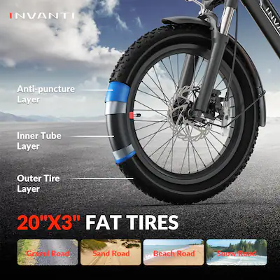 Tide 2 Folding Electric Bike, Black Tide 2 Folding Electric Bike, Black