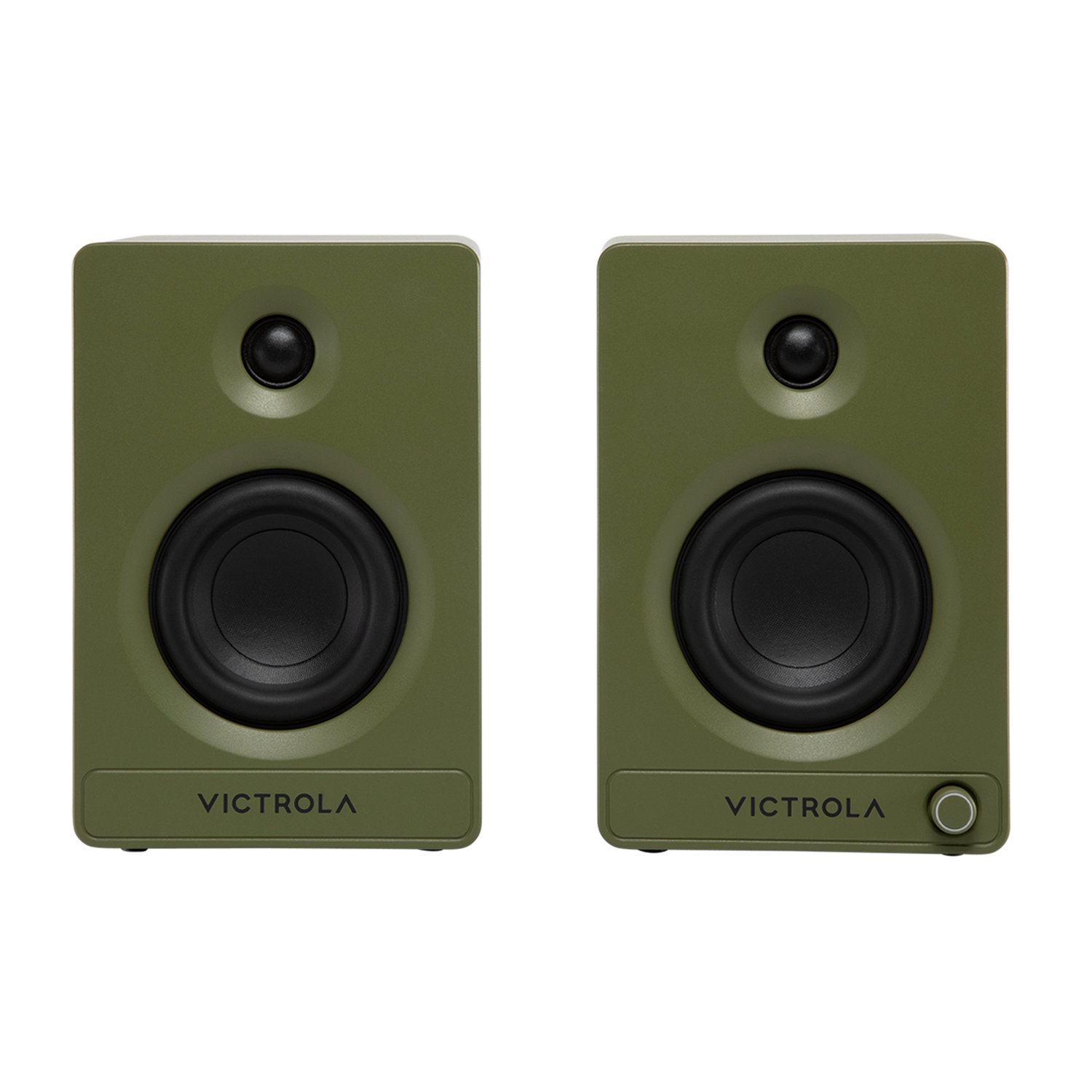 Victrola - Tempo Bluetooth Bookshelf Speakers - Green