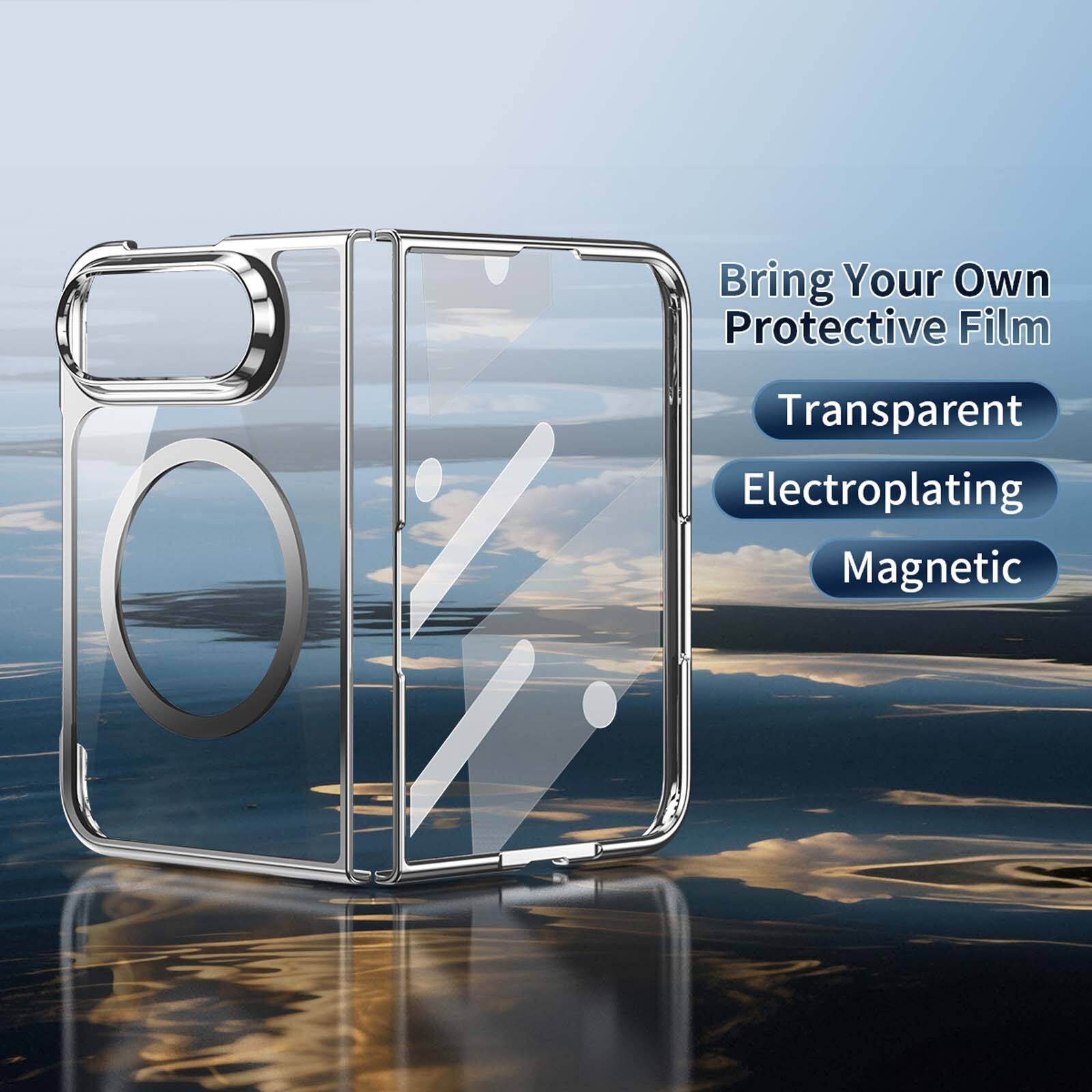 Bring Your Own Protective Film

Transparent  
Electroplating  
Magnetic