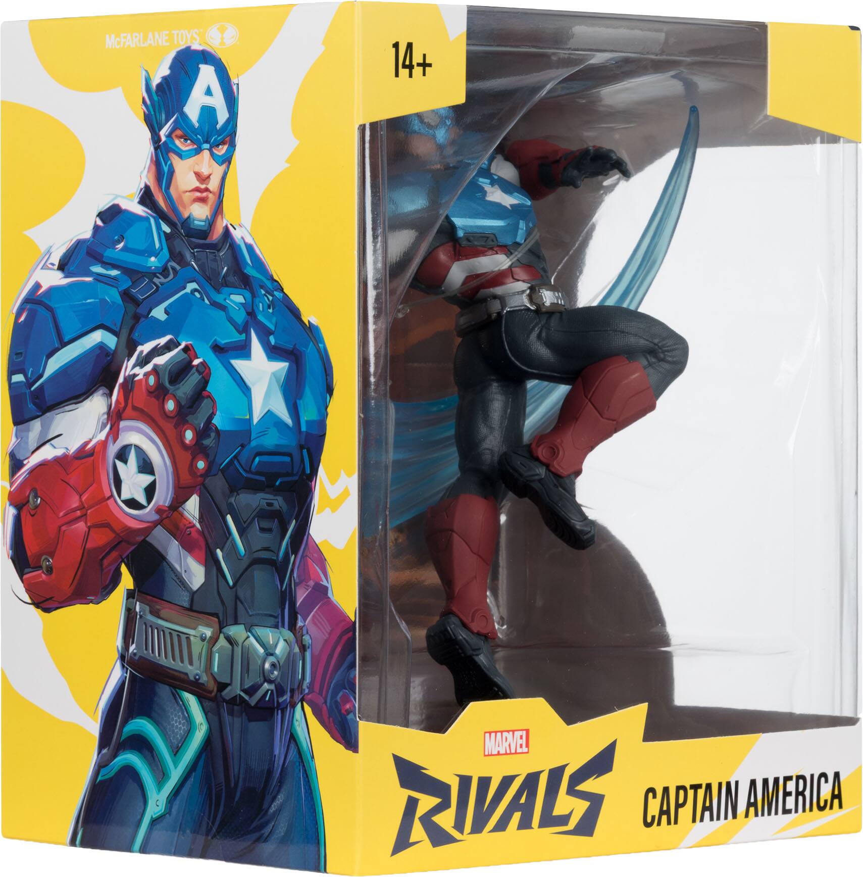 McFarlane Toys A 14+ Marvel Rivals Captain America