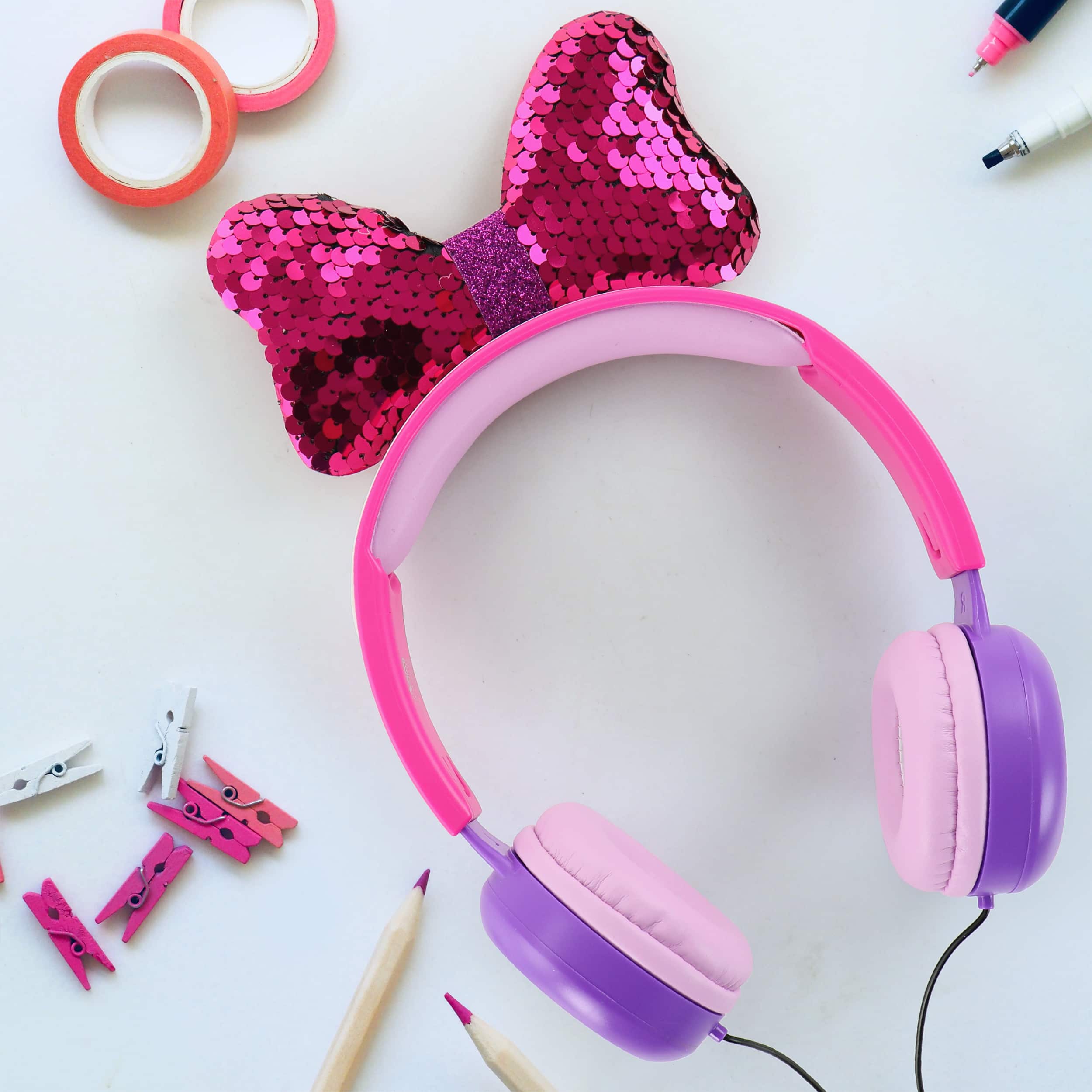 Sakar L.O.L. Surprise! Kid Safe Diva Headphones Pink 310114831M