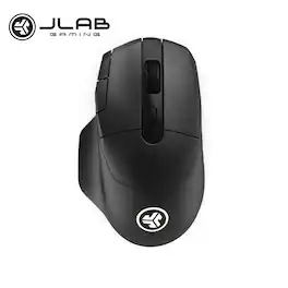 JLab - Daybreak Wireless 1:1 Optical Tracking Sensor Gaming Mouse - Wireless - Black