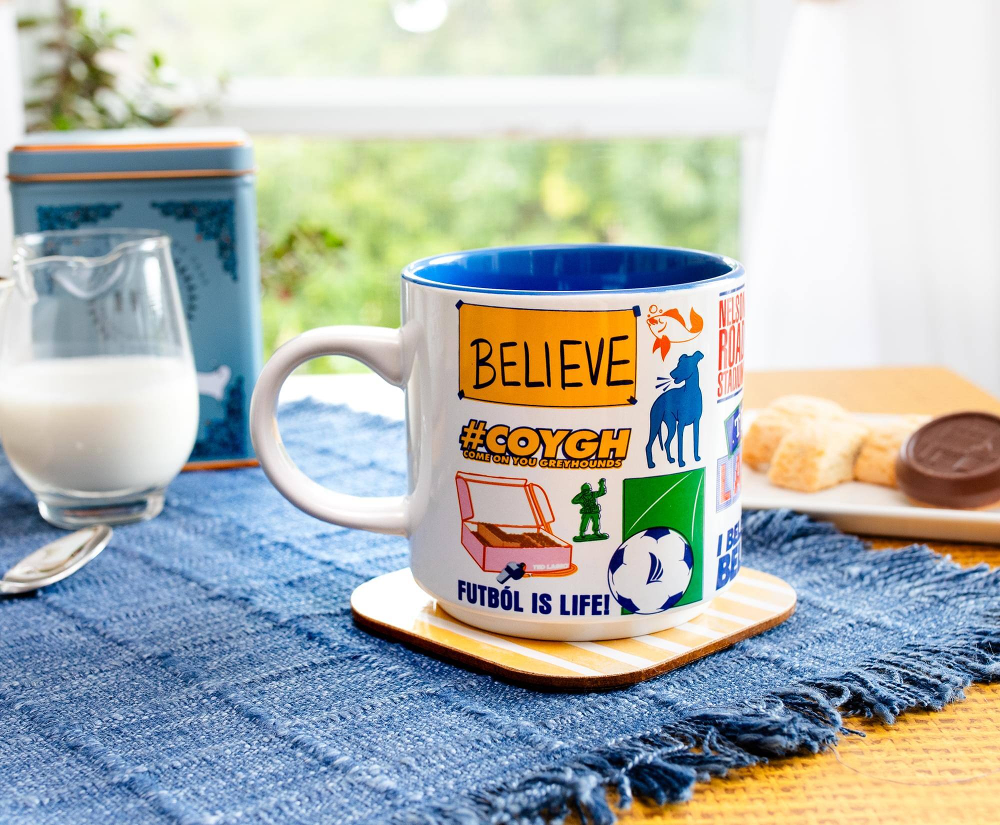 BELIEVE  
#COYGH  
COME ON YOU GREYHOUNDS  
FUTBOL IS LIFE!  
1BG