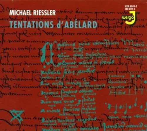 Riessler - Tentations D'abelard   - COMPACT DISCS [CD] price history on PriceWatchPro
