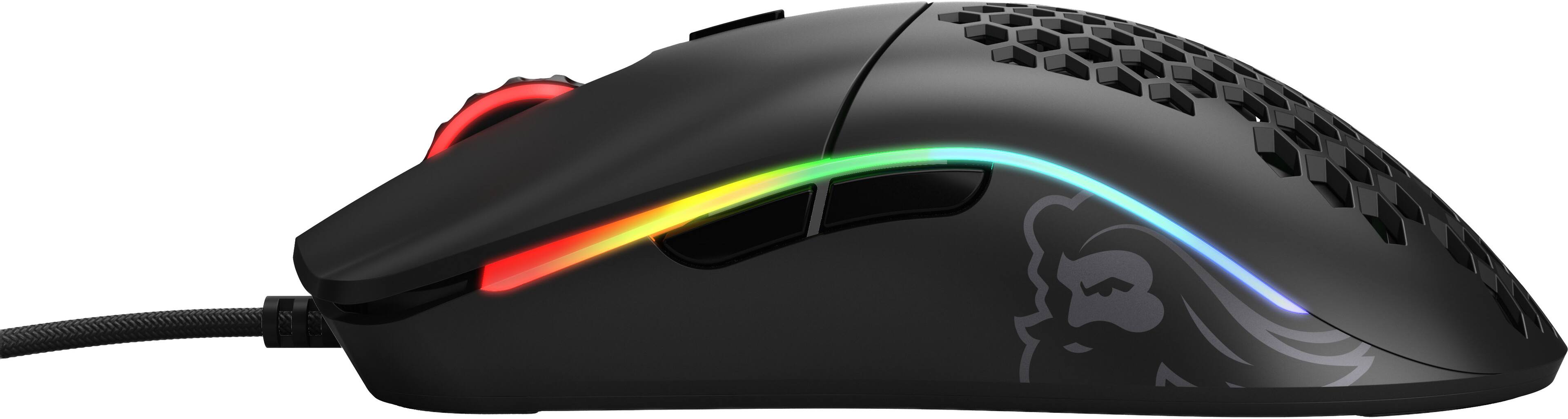 Alt View 1. Glorious - Model O Lightweight Wired Optical Gaming Mouse with Customizable RGB - Black.
