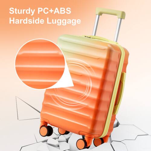 Sturdy PC+ABS Hardside Luggage