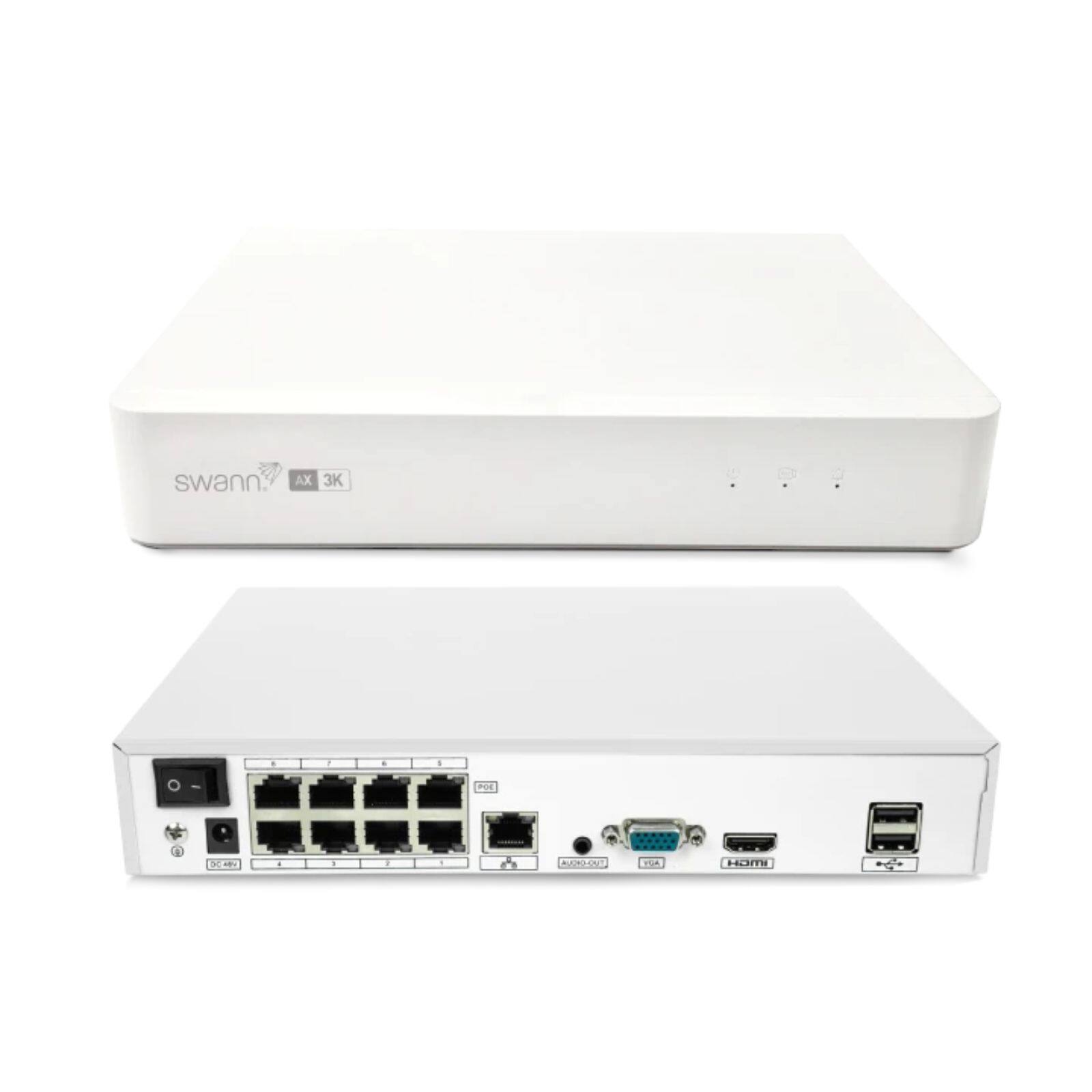 SWANS  
AX 3K  
1  
POL  
00 ABW  
I  
AUOIO-OUT  
VISA  
HDMI