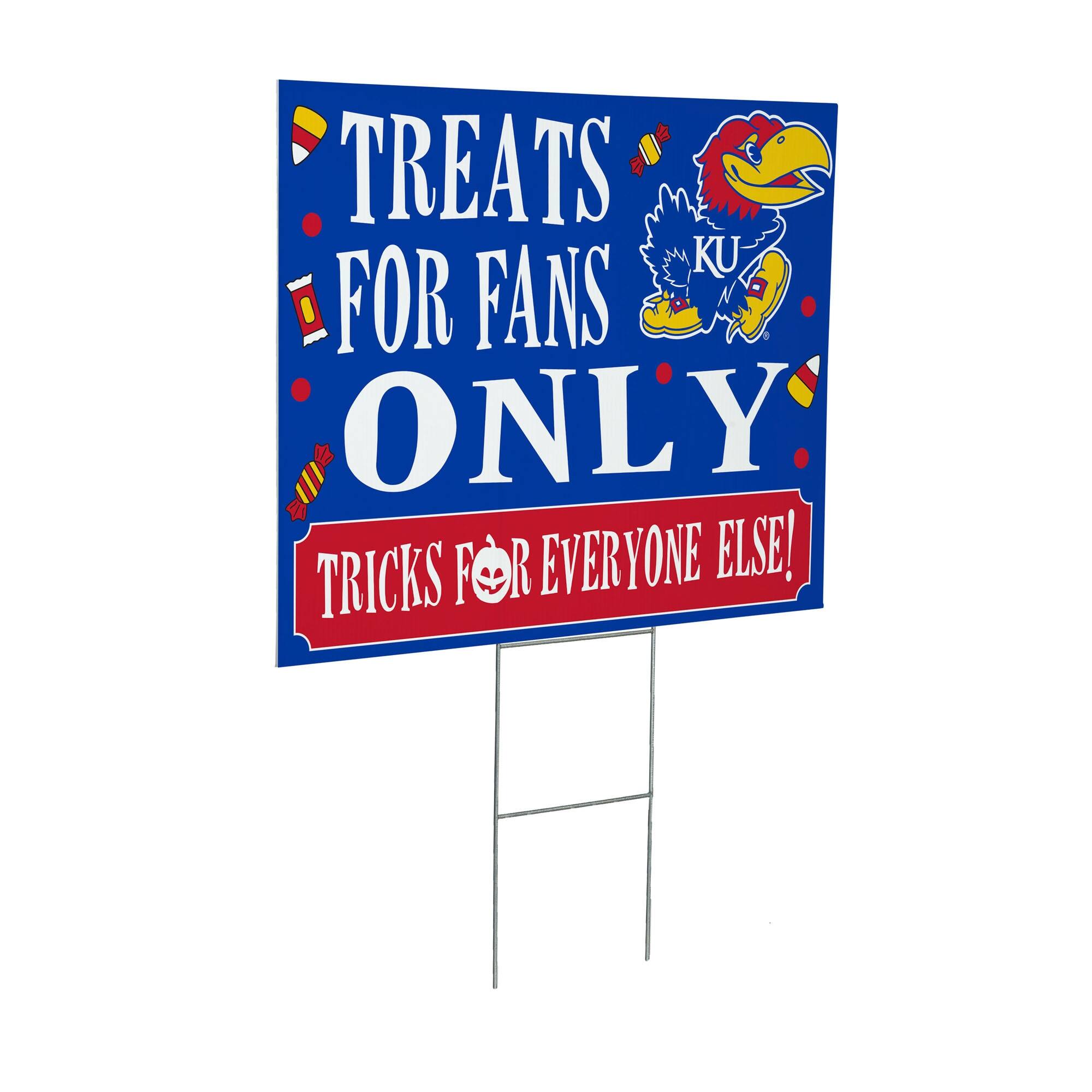 TREATS FOR FANS ONLY  
TRICKS FOR EVERYONE ELSE!