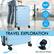 360° Rotation
Mute
Strong Bearing
TRAVEL EXPLORATION
Silent Spinner Wheels