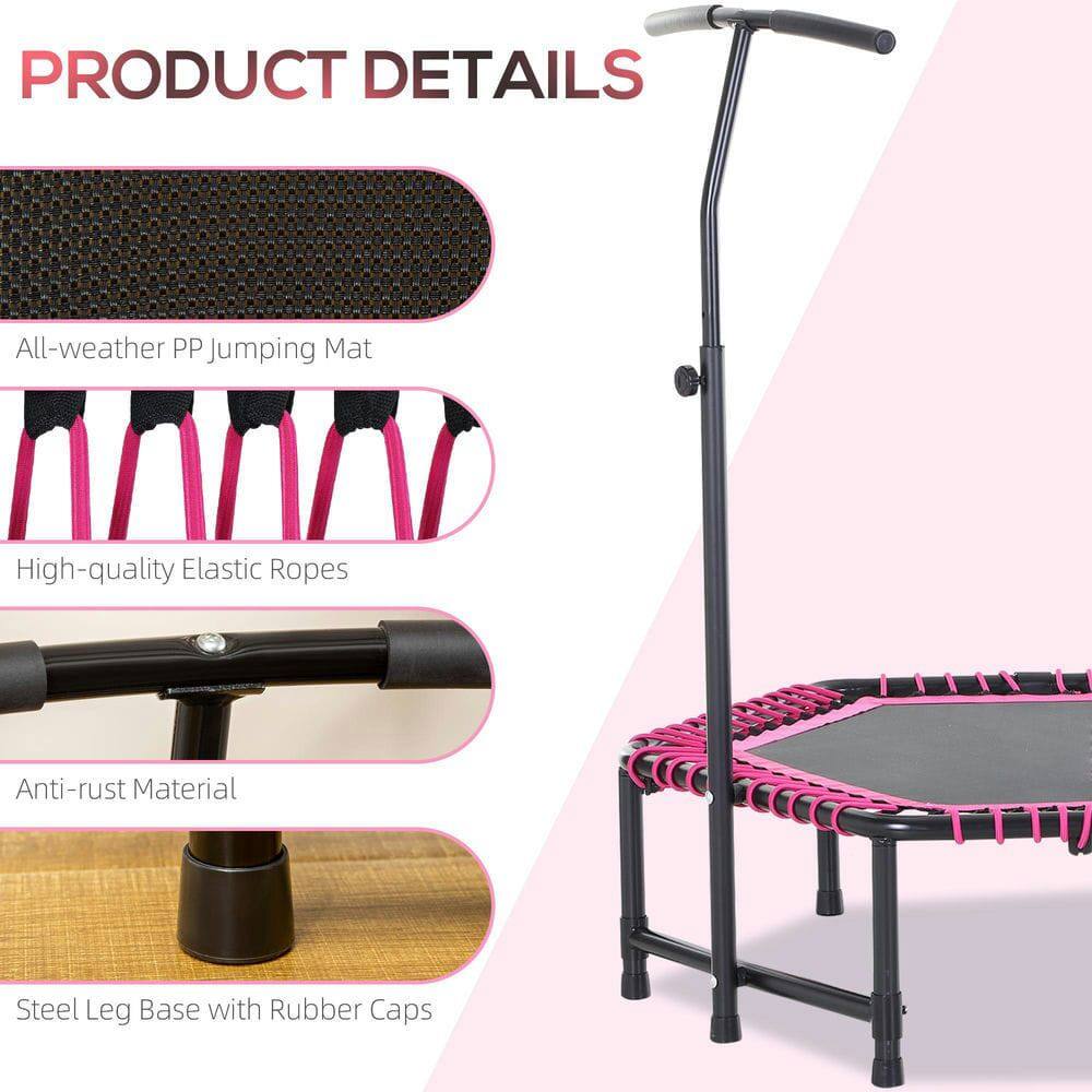 PRODUCT DETAILS

- All-weather PP Jumping Mat
- High-quality Elastic Ropes
- Anti-rust Material
- Steel Leg Base with Rubber Caps