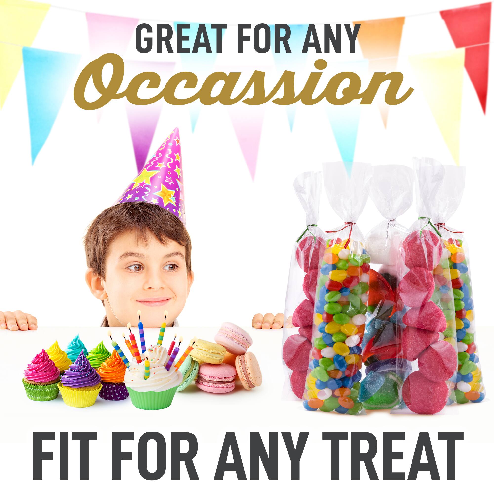 GREAT FOR ANY OCCASION  
FIT FOR ANY TREAT