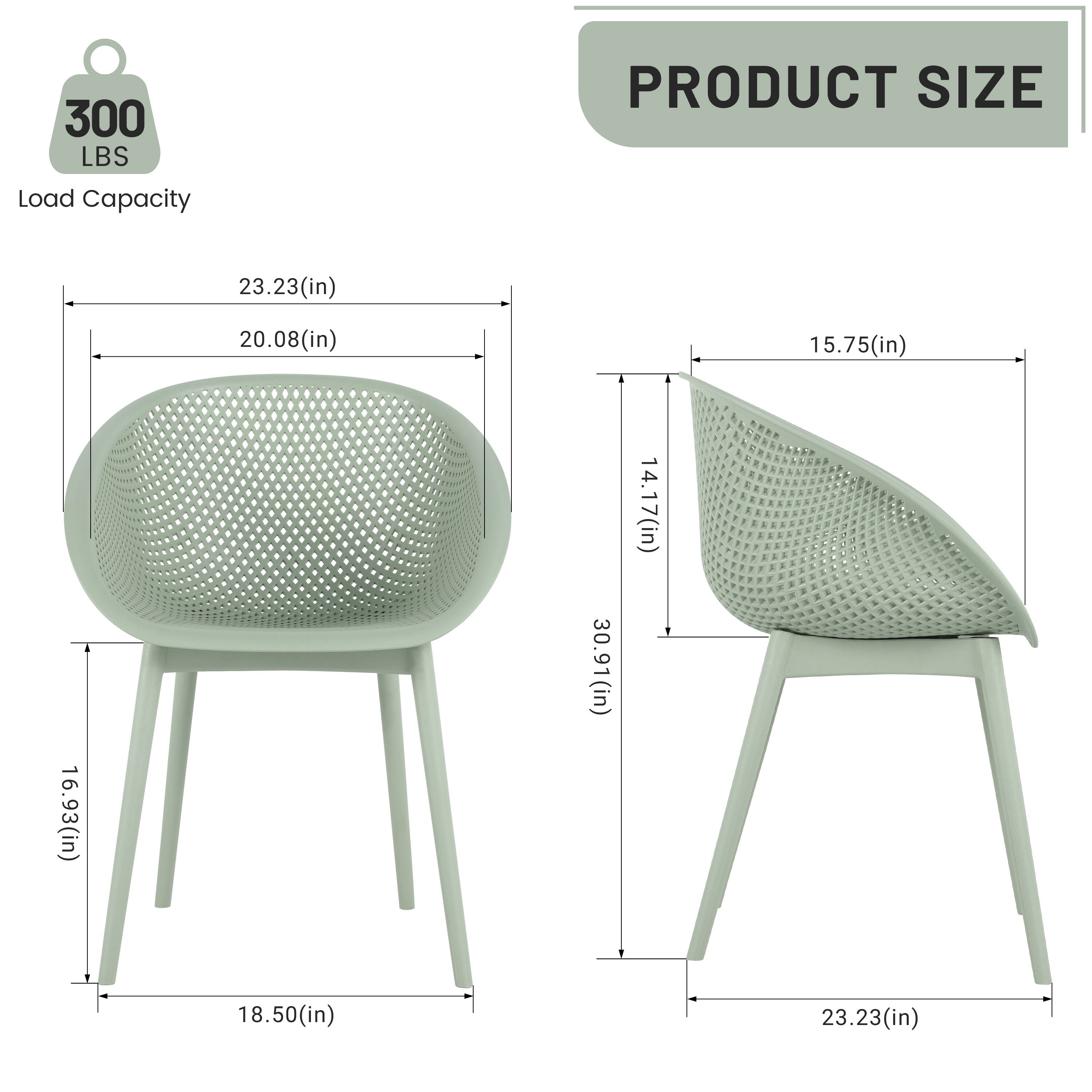 300 LBS Load Capacity

PRODUCT SIZE

- 23.23(in)
- 20.08(in)
- 15.75(in)
- 16.93(in)
- 30.91(in)
- 14.17(in)
- 18.50(in)
- 23.23(in)