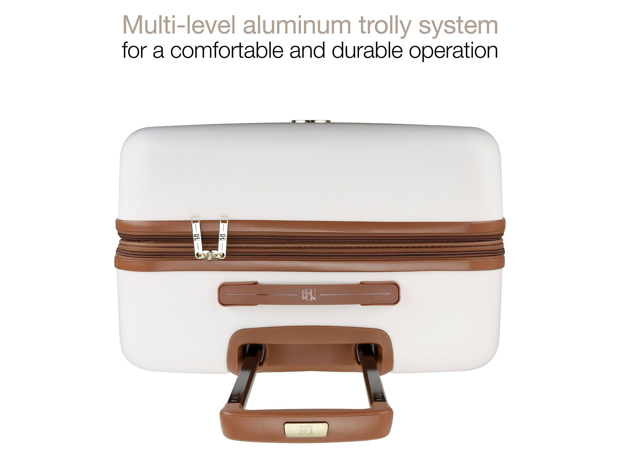 Multi-level aluminum trolly system for a comfortable and durable operation 1S