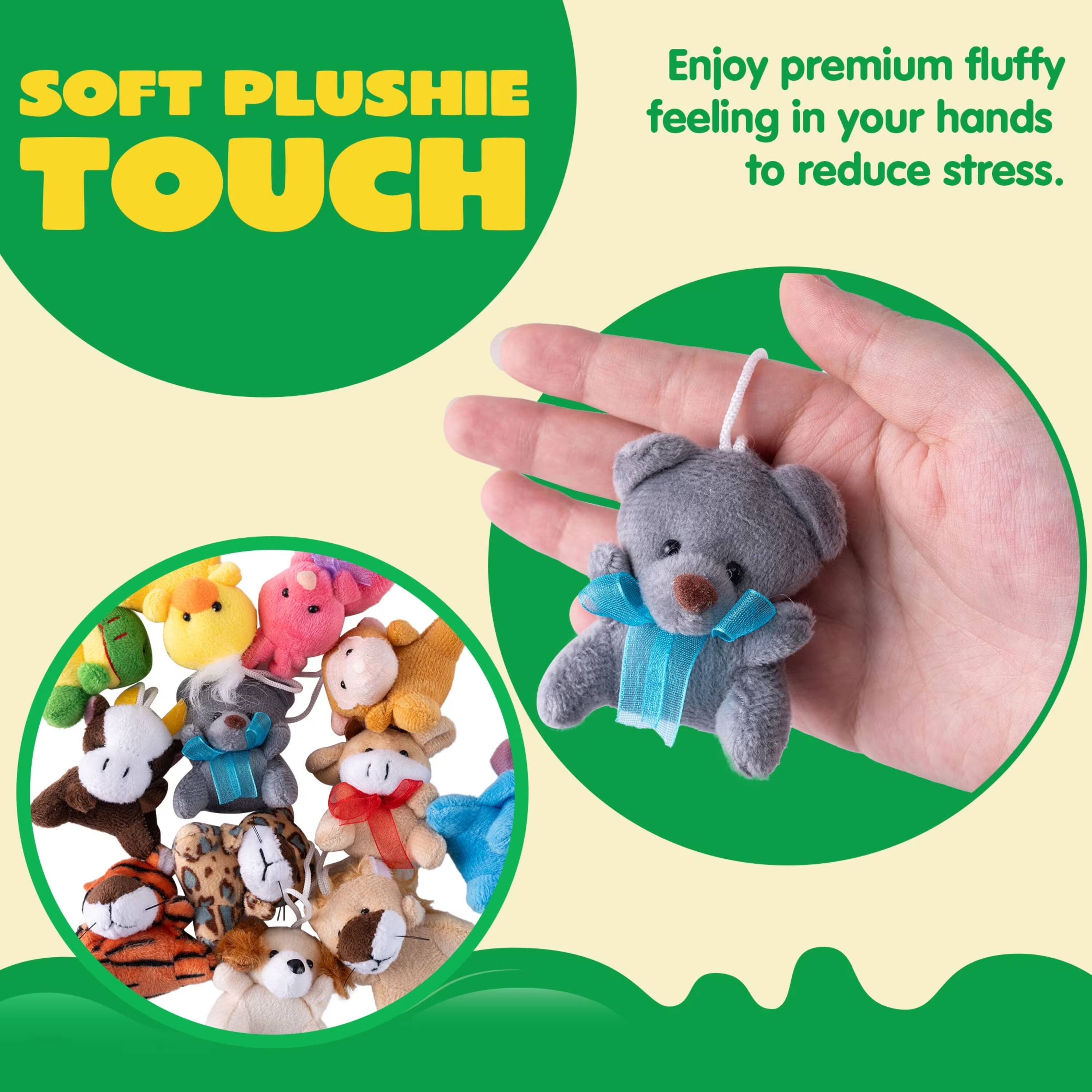 Enjoy premium fluffy SOFT PLUSHIE feeling in your hands to reduce stress.