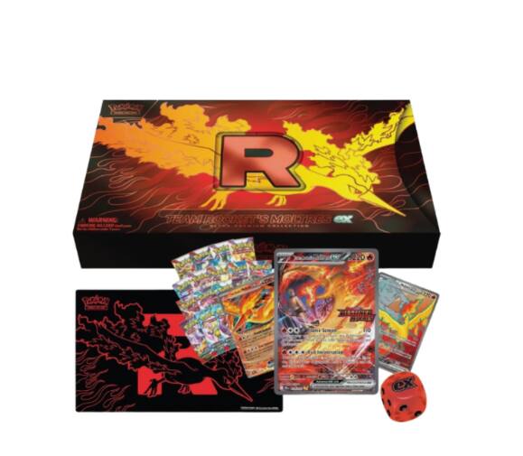 A WARNING R TEAM ROCKET'S MOLTRES ex COLLECTION 2000 TCE BWAS tme Screed Ie ex