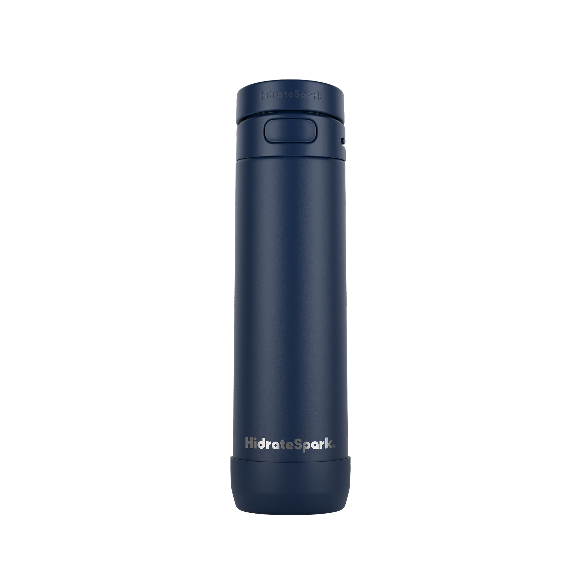 Hidrate - HidrateSpark PRO 2 21 oz Smart Ready Water Bottle with Silicone Boot - Chug - Navy