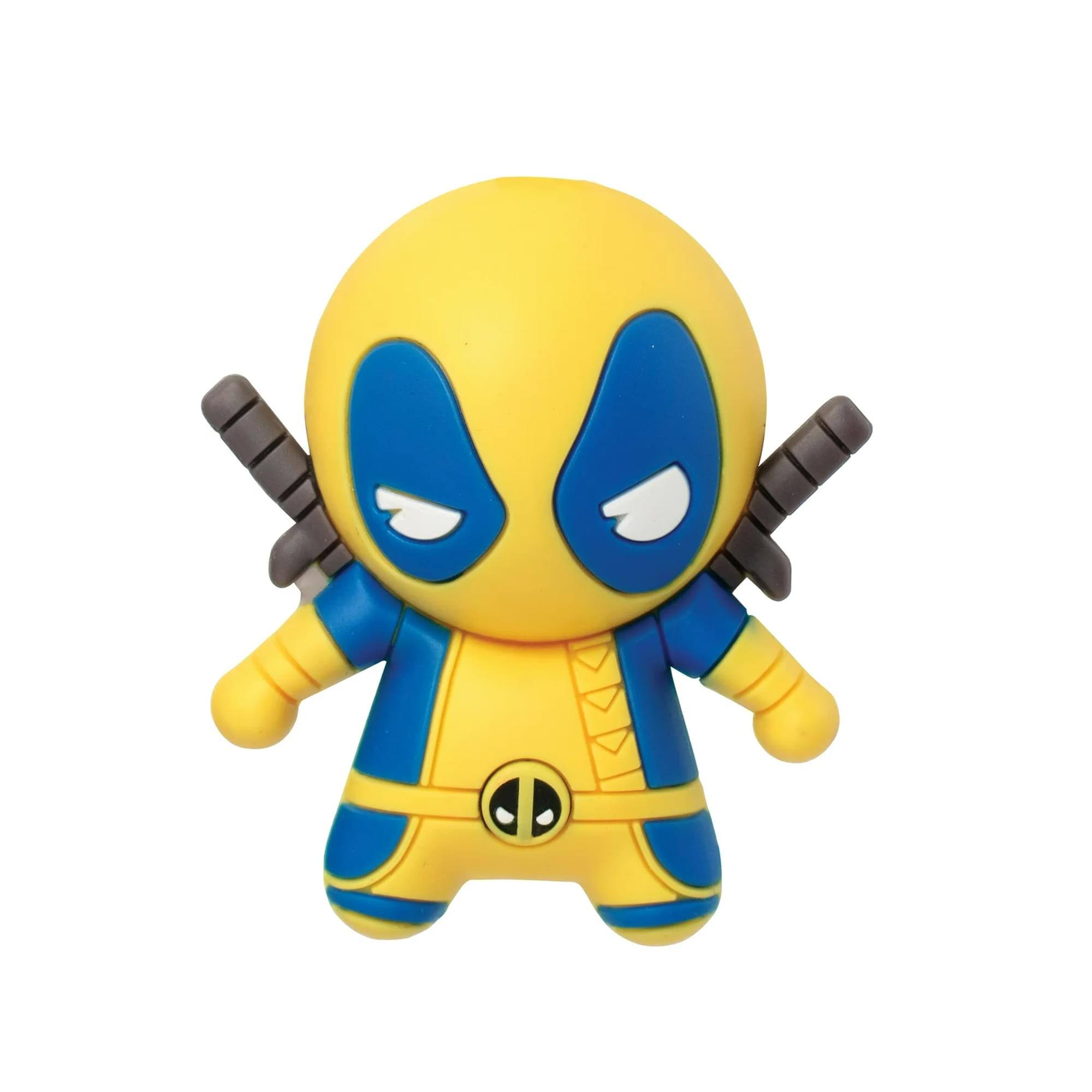 Alt View 5. Marvel - Marvel Deadpool 3D Foam Bag Clip Set | Heart Eyes, Days of Future Now, Solo - Multi-Colored.